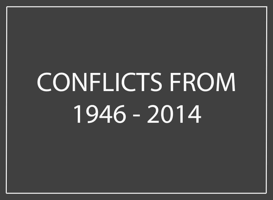Conflicts from 1946 - 2014 (5)