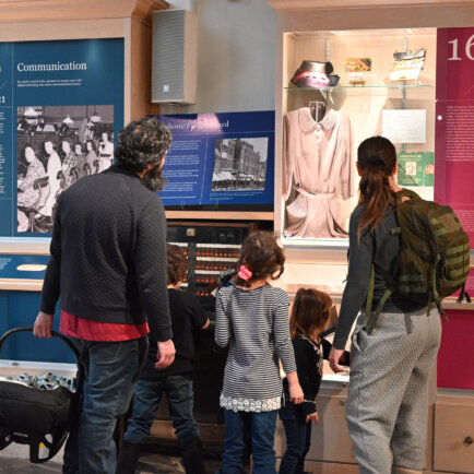 Family at Exhibit Cases_Notice of Recording Posted_Family Day 2024 (1)