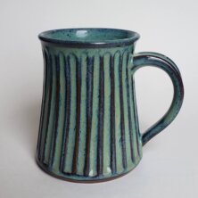 Green mug.