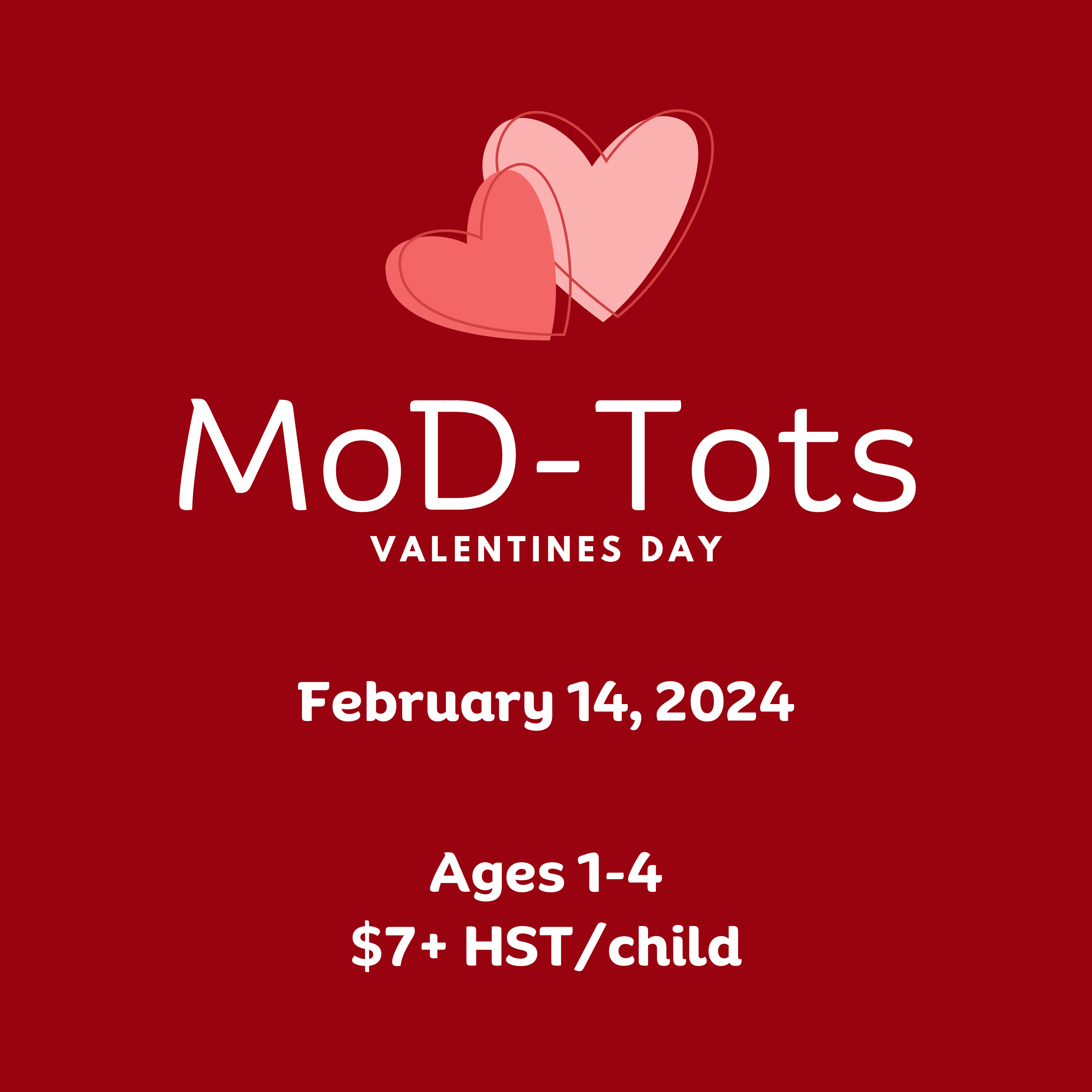 MoDTots Valentine's Day Museum of Dufferin
