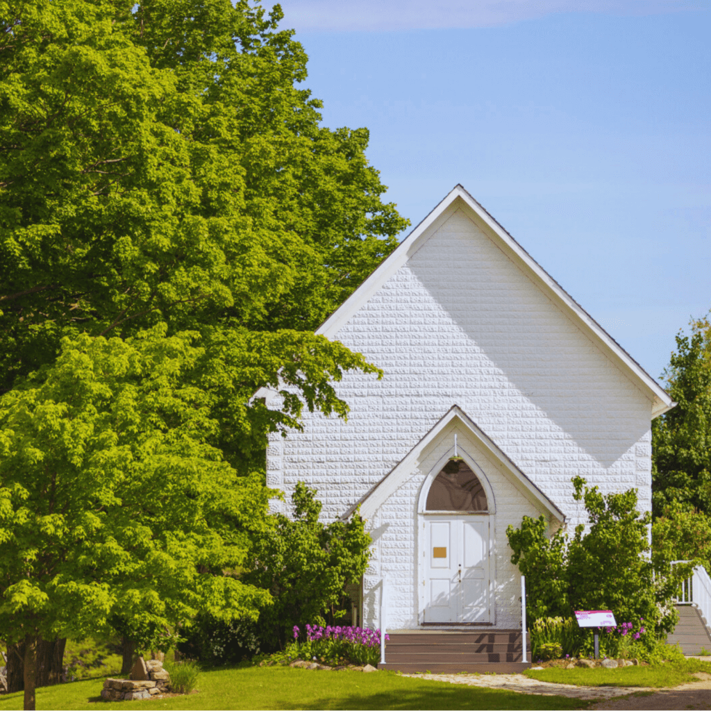 Outdoor photo of a house on a sunny day