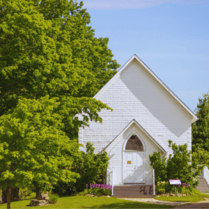 Outdoor photo of a house on a sunny day