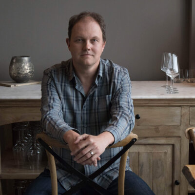 Artist and photographer Peter Dusek portrait, 2017. Photo by Kevin Walsh.